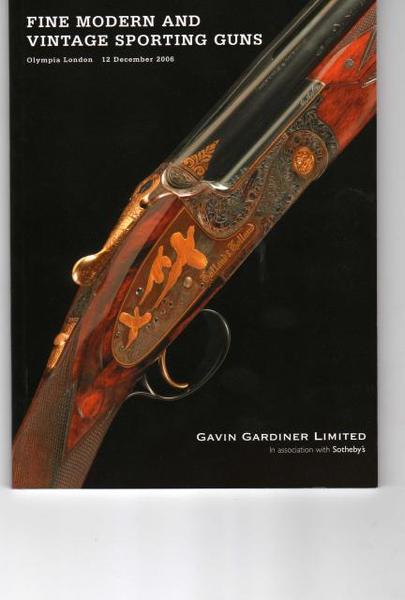 Engl. Auktionskatalog Gavin Gardiner Dezember 2008