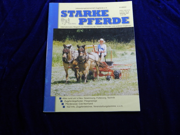 Zeitschrift Starke Pferde Sommer 2010